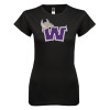 Thumbnail image for  Next Level Womens Black Boyfriend Tee