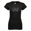 Thumbnail image for  Next Level Womens Black Boyfriend Tee