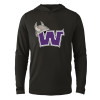 Thumbnail image for  Black Long Sleeve Hooded Tee