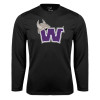 Thumbnail image for  Black Performance Long Sleeve Shirt