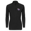 Thumbnail image for  Syntrel Womens Black Interlock 1/4 Zip
