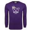 Thumbnail image for  Purple Long Sleeve T Shirt