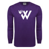 Thumbnail image for  Purple Long Sleeve T Shirt