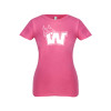 Thumbnail image for  Next Level Girls Fuchsia Fashion Fit T Shirt