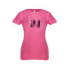 Thumbnail image for  Next Level Girls Fuchsia Fashion Fit T Shirt