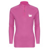 Thumbnail image for  Syntrel Womens Raspberry Interlock 1/4 Zip