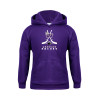 Thumbnail image for  Youth Purple Fleece Hoodie