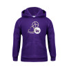 Thumbnail image for  Youth Purple Fleece Hoodie