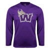 Thumbnail image for  Purple Performance Long Sleeve Shirt