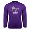 Thumbnail image for  Purple Performance Long Sleeve Shirt