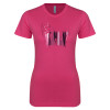 Thumbnail image for  Next Level Womens Fuchsia Boyfriend Tee