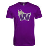 Thumbnail image for  Next Level Purple SoftStyle T Shirt