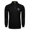Thumbnail image for  Black Long Sleeve Polo