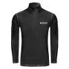 Thumbnail image for  Sport Tek Black Sport Wick Stretch 1/2 Zip Pullover