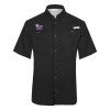 Thumbnail image for  Columbia Black Tamiami Performance Short Sleeve Shirt