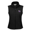 Thumbnail image for  Womens Black Fleece Full Zip Vest