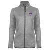 Thumbnail image for  Womens Grey Heather Fleece Jacket