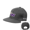 Thumbnail image for  Charcoal Flat Bill Snapback Hat
