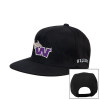 Thumbnail image for  Black Flat Bill Snapback Hat
