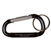 Thumbnail image for  Black Carabiner with Split Ring
