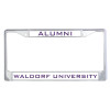 Thumbnail image for  Alumni Metal License Plate Frame in Chrome