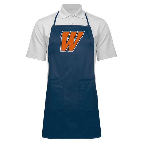  Full Length Navy Apron - W
