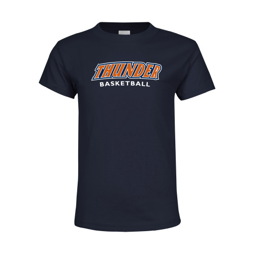  Youth Navy T Shirt - Thunder Basketball