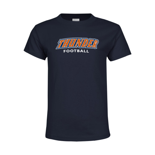  Youth Navy T Shirt - Thunder Football