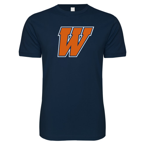  Next Level Navy SoftStyle T Shirt - W
