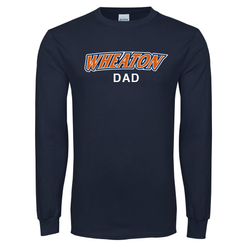  Navy Long Sleeve T-Shirt - Dad