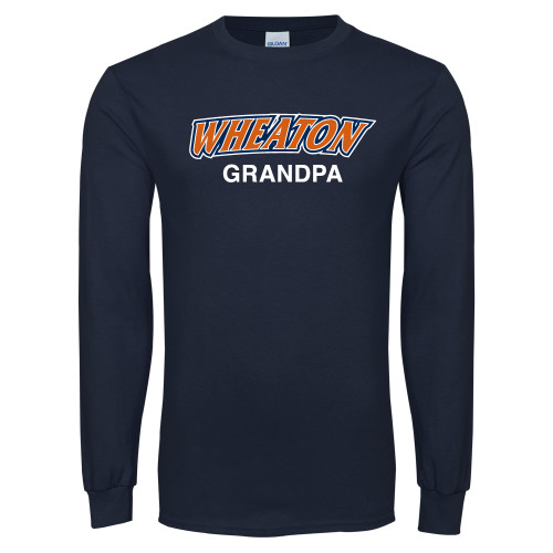  Navy Long Sleeve T-Shirt - Grandpa