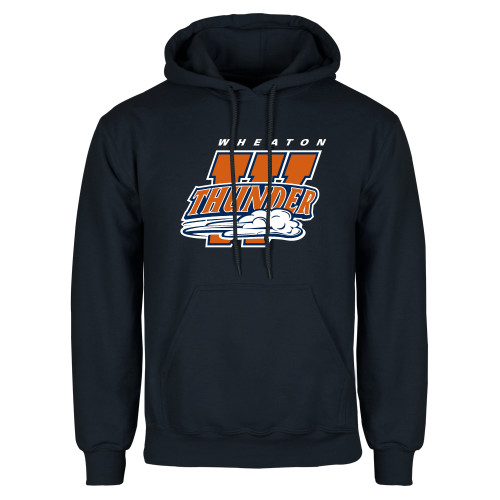 Wheaton College IL Navy Fleece Hoodie