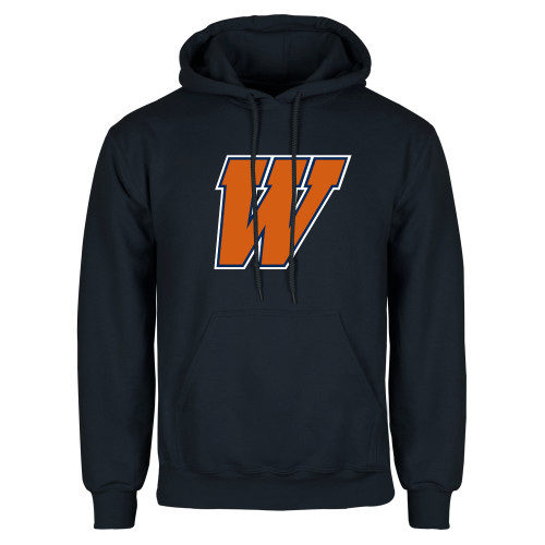  Navy Fleece Hoodie - W
