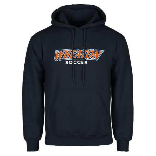  Navy Fleece Hoodie - Wheaton Soccer