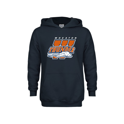  Youth Navy Fleece Hoodie - Primary Athletics Mark
