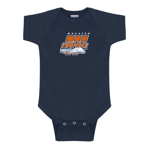 Navy Infant Onesie - Primary Athletics Mark