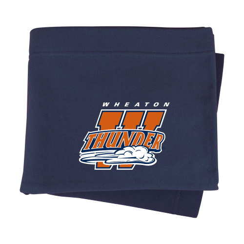  Navy Sweatshirt Blanket - Primary Athletics Mark