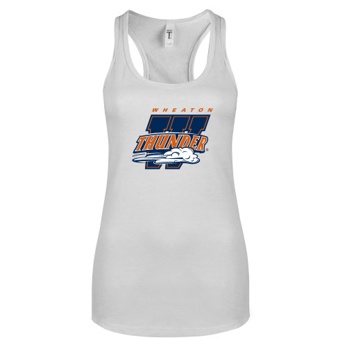  Next Level Racerback Tank White - Primary Athletics Mark