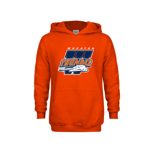  Youth Orange Fleece Hoodie - Primary Athletics Mark