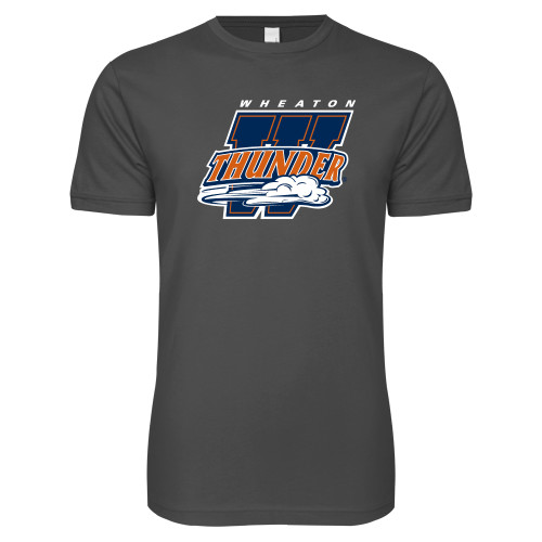  Next Level Charcoal SoftStyle T Shirt - Primary Athletics Mark