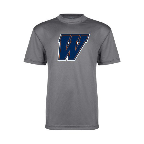  Youth Performance Grey Concrete Tee - W