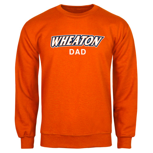  Orange Fleece Crew - Dad