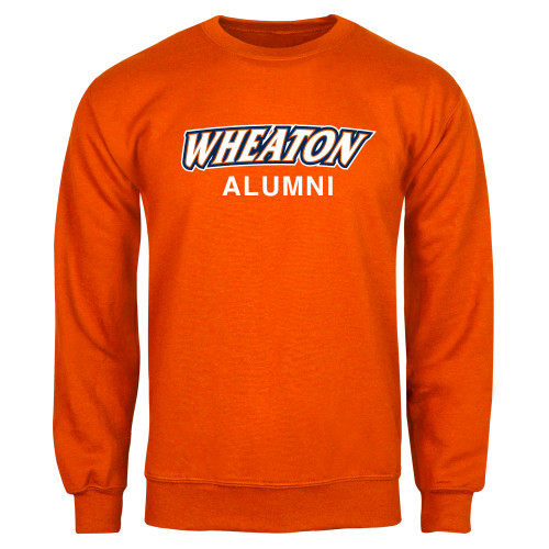  Orange Fleece Crew - Alumni