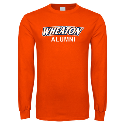  Orange Long Sleeve T-Shirt - Alumni