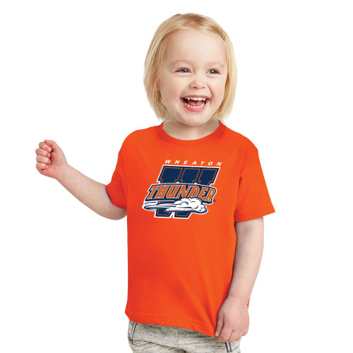  Toddler Orange T Shirt - Primary Athletics Mark