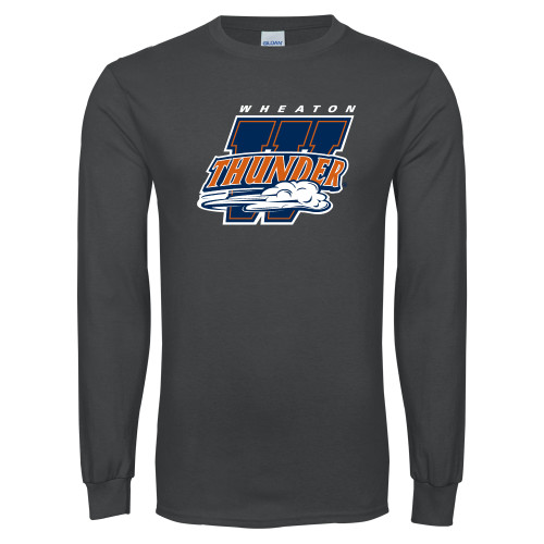  Charcoal Long Sleeve T Shirt - Primary Athletics Mark