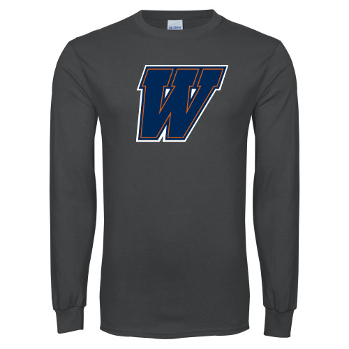  Charcoal Long Sleeve T Shirt - W