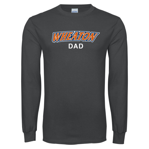  Charcoal Long Sleeve T Shirt - Dad