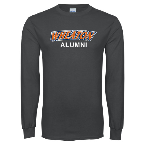  Charcoal Long Sleeve T Shirt - Alumni