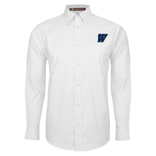  White Oxford Long Sleeve Shirt - W